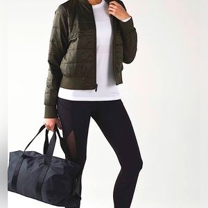 Lululemon reversible bomber